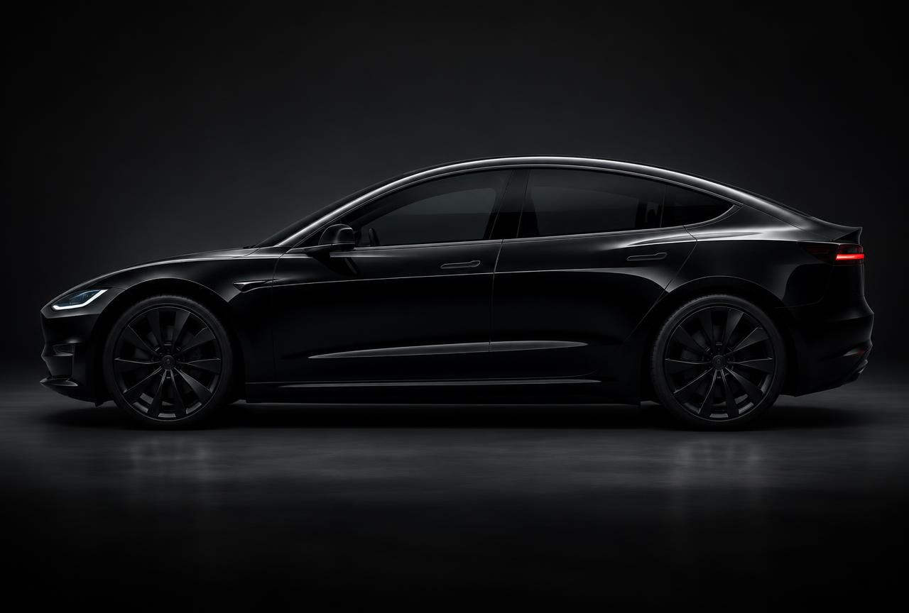 Tesla Model 3 van Elite Taxi